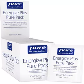 Pure Encapsulations Energize Plus Pure Pack / Енергія Плюс 30 пакетів від магазину біодобавок nutrido.shop