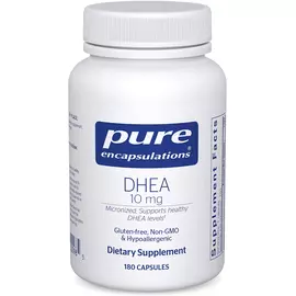 Pure Encapsulations DHEA / ДГЕА / Дегидроэпиандростерон 10 мг 180 капсул в магазине биодобавок nutrido.shop