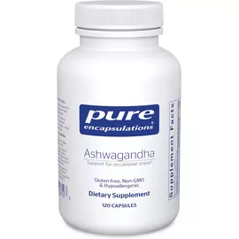 Pure Encapsulations Ashwagandha / Ашваганда адаптоген 120 капс від магазину біодобавок nutrido.shop