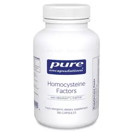 Pure Encapsulations Homocysteine Factors / Поддержка здорового уровня гомоцистеина 60 капсул в магазине биодобавок nutrido.shop