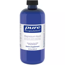 Pure Encapsulations Magnesium Liquid / Магний цитрат жидкий 240 мл в магазине биодобавок nutrido.shop