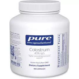 Pure Encapsulations Colostrum 40% IgG / Колострум 40% 180 капсул в магазине биодобавок nutrido.shop