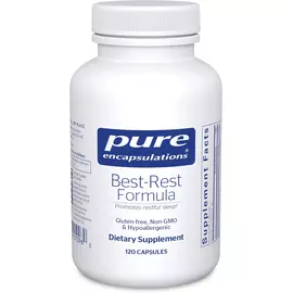 Pure Encapsulations Best-Rest Formula / Поддержка здорового сна с травами 120 капс в магазине биодобавок nutrido.shop