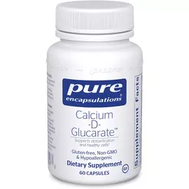 Pure Encapsulations Calcium-D-Glucarate / Д-глюкарат кальция 60 Капсул в магазине биодобавок nutrido.shop