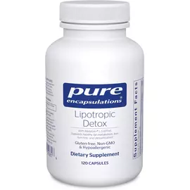 Pure Encapsulations Lipotropic Detox / Здоровый отток желчи и метаболизм токсинов в печени 120 капс в магазине биодобавок nutrido.shop