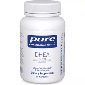 Pure Encapsulations DHEA / ДГЕА / Дегидроэпиандростерон 10 мг 60 капсул в магазине биодобавок nutrido.shop
