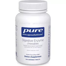 Pure Encapsulations Digestive Enzymes chewables / Травні ензими 100 жувальних таблеток від магазину біодобавок nutrido.shop