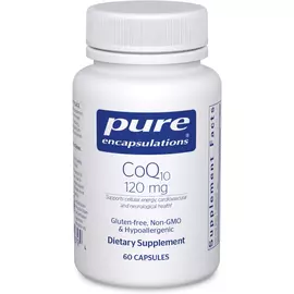 Pure Encapsulations CoQ10 / Коэнзим Q10 120 мг 60 капсул в магазине биодобавок nutrido.shop