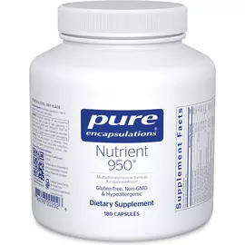Pure Encapsulations Nutrient 950 / Нутриенты 950 гипоаллергенные мультивитамины 180 капсул в магазине биодобавок nutrido.shop