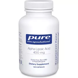 Pure Encapsulations Alpha Lipoic Acid 400 mg / Альфа-ліпоєва кислота 400 мг 120 капс від магазину біодобавок nutrido.shop