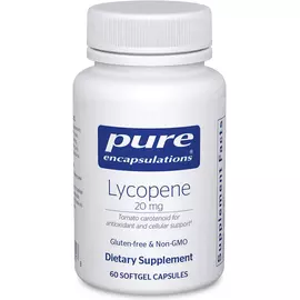 Pure Encapsulations Lycopene / Лікопін 20 мг 60 капсул від магазину біодобавок nutrido.shop