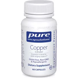 Pure Copper Citrate / Мідь Цитрат 60 капсул від магазину біодобавок nutrido.shop