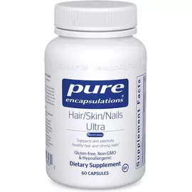 Pure Encapsulations Hair/Skin/Nails Ultra / Волосы Кожа Ногти 60 капсул в магазине биодобавок nutrido.shop
