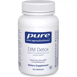 Pure Encapsulations DIM Detox / ДІМ Детокс Здоровий метаболізм гормонів 60 капсул від магазину біодобавок nutrido.shop