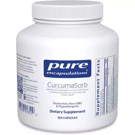 Pure Encapsulations CurcumaSorb / Куркумін фітосоми 180 капсул від магазину біодобавок nutrido.shop