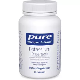 Pure Encapsulations Potassium aspartate / Калий аспартат 90 капсул в магазине биодобавок nutrido.shop