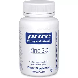 Pure Encapsulations Zinc /  Цинк Пиколинат 30мг 180 капсул в магазине биодобавок nutrido.shop