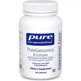 Pure Encapsulations PureGenomics B-Complex  / Пьюр В геномикс комплекс 120 капсул в магазине биодобавок nutrido.shop