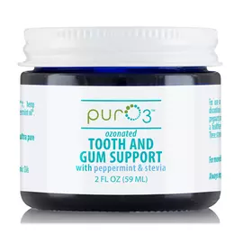 PurO3 Tooth & Gum Support / Озонована олія для рота (м'ята перцева / стевія) 59 мл від магазину біодобавок nutrido.shop