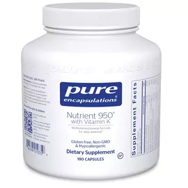 Pure Encapsulations Nutrient 950 with Vitamin K / Нутриенты 950 с витамином К 180 капс в магазине биодобавок nutrido.shop