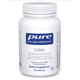 Pure Encapsulations Same (S-Adenosylmethionine) / CАМе 60 капс в магазине биодобавок nutrido.shop