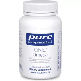 Pure Encapsulations O.N.E. Omega / Омега 3 риб'ячий жир з ЕПК и ДГК 1000 мг 60 капс від магазину біодобавок nutrido.shop