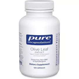 Pure Encapsulations Olive Leaf Extract / Экстракт листьев оливы 120 капсул в магазине биодобавок nutrido.shop