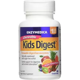 Enzymedica Kid's Digest / Травні ферменти для дітей 60 таблеток від магазину біодобавок nutrido.shop