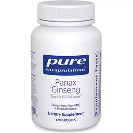 Pure Encapsulations Panax Ginseng / Женьшень адаптоген 120 капсул в магазине биодобавок nutrido.shop