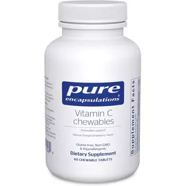 Pure Encapsulations Vitamin C chewables / Вітамін С жувальні таблетки 60 шт. від магазину біодобавок nutrido.shop