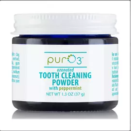 PurO3 Ozonated Tooth Cleaning Powder / Порошок для чищення зубів без фтору озонований 37 грамів від магазину біодобавок nutrido.shop