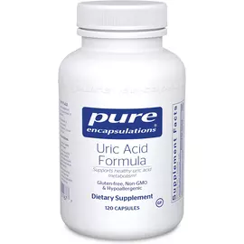 Pure Encapsulations Uric Acid Formula / Поддержка здорового уровня мочевой кислоты 120 капс в магазине биодобавок nutrido.shop