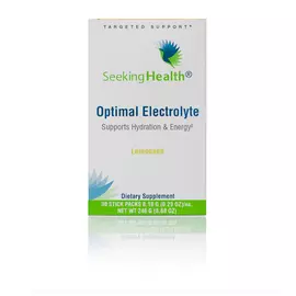 Seeking Health Optimal Electrolyte Lemonad / Оптимальні електроліти смак лимонаду 30 саше від магазину біодобавок nutrido.shop
