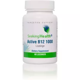Seeking Health Active B12 1000 / Б12 метилкобаламин и аденозилкобаламин 1000 мг 60 леденцов в магазине биодобавок nutrido.shop