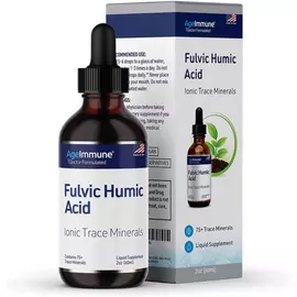 AgeImmune Fulvic Humic Acid / Фульвова гумінова кислота 60 мл від магазину біодобавок nutrido.shop