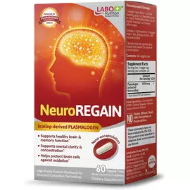 LABO Nutrition NeuroREGAIN / Плазмалоген для покращення стану мозку 60 капсул в магазине биодобавок nutrido.shop