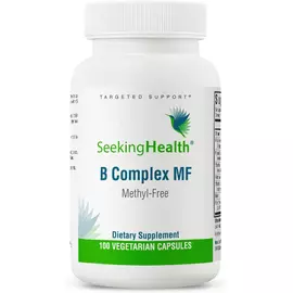 Seeking Health B Complex MF / Безметильний комплекс вітамінів групи Б 100 капсул від магазину біодобавок nutrido.shop