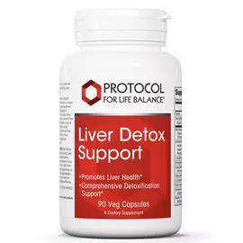 Protocol for Life Balance Liver Detox Support / Поддержка при выведении токсинов из печени 90 капс від магазину біодобавок nutrido.shop