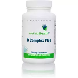 Seeking Health B Complex Plus / Комплекс витаминов группы Б с холином 100 капсул в магазине биодобавок nutrido.shop
