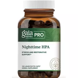 Gaia Herbs PRO Nighttime HPA / Здоров'я надниркових залоз нічна підтримка 120 рідких фіто-капсул від магазину біодобавок nutrido.shop