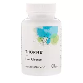Thorne Research Liver Cleanse / Очищення печінки 60 капсул від магазину біодобавок nutrido.shop