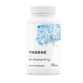 Thorne Research Zinc picolinate / Цинк пиколинат 15 мг 60 капc від магазину біодобавок nutrido.shop