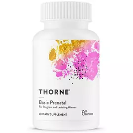 Thorne Research Basic Prenatal / Вітаміни для вагітних 90 капс від магазину біодобавок nutrido.shop