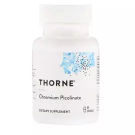 Thorne Research Chromium Picolinate / Пиколинат хрому, 60 капсул від магазину біодобавок nutrido.shop
