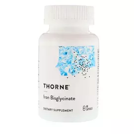 Thorne Research Iron Bisglycinate / Биглицинат железа 60 капс в магазине биодобавок nutrido.shop