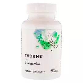 Thorne Research L-Glutamine / Л-глутамин 90 капсул від магазину біодобавок nutrido.shop