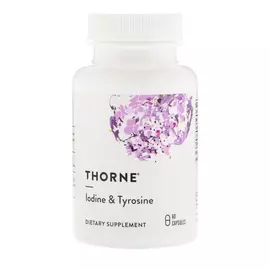 Thorne Research Iodine & Tyrosine / Йод і тирозин 60 капс від магазину біодобавок nutrido.shop