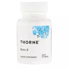 Thorne Research Biotin-8 / Биотин-8 60 капс в магазине биодобавок nutrido.shop
