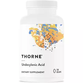 Thorne Research Undecylenic Acid (Formula SF722) / Ундеценова кислота 250 капcул від магазину біодобавок nutrido.shop