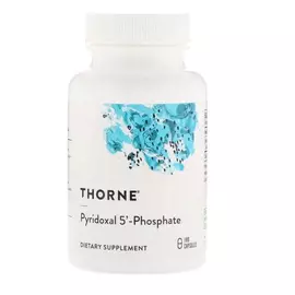 Thorne Pyridoxal 5'-Phosphate / Витамин Б6 Пиридоксаль-5-фосфат 180 капс в магазине биодобавок nutrido.shop